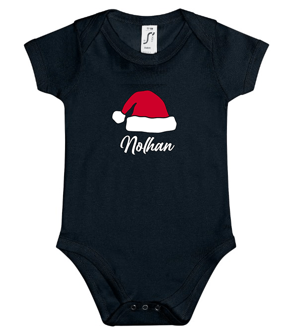 noel - Body Noël enfant prénom - Bichette Créa