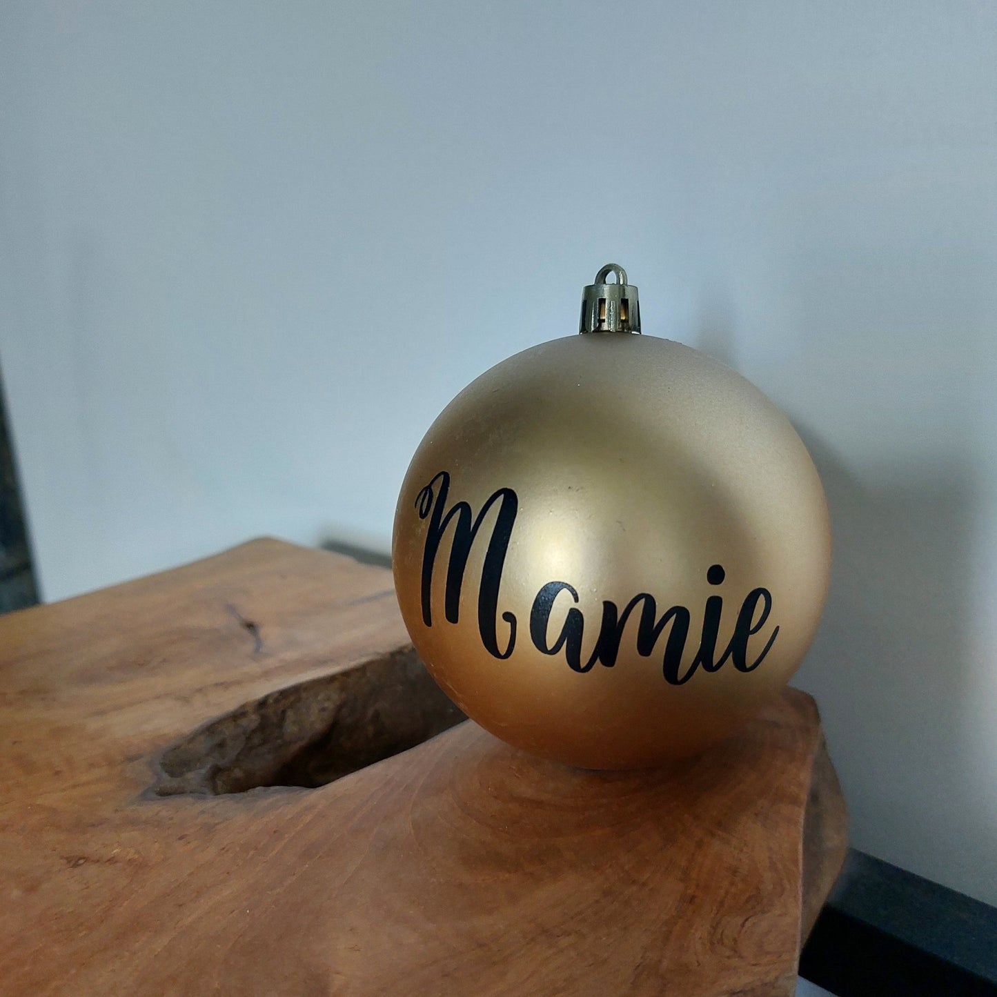 noel - Boule de Noël personnalisées prénom - Bichette Créa
