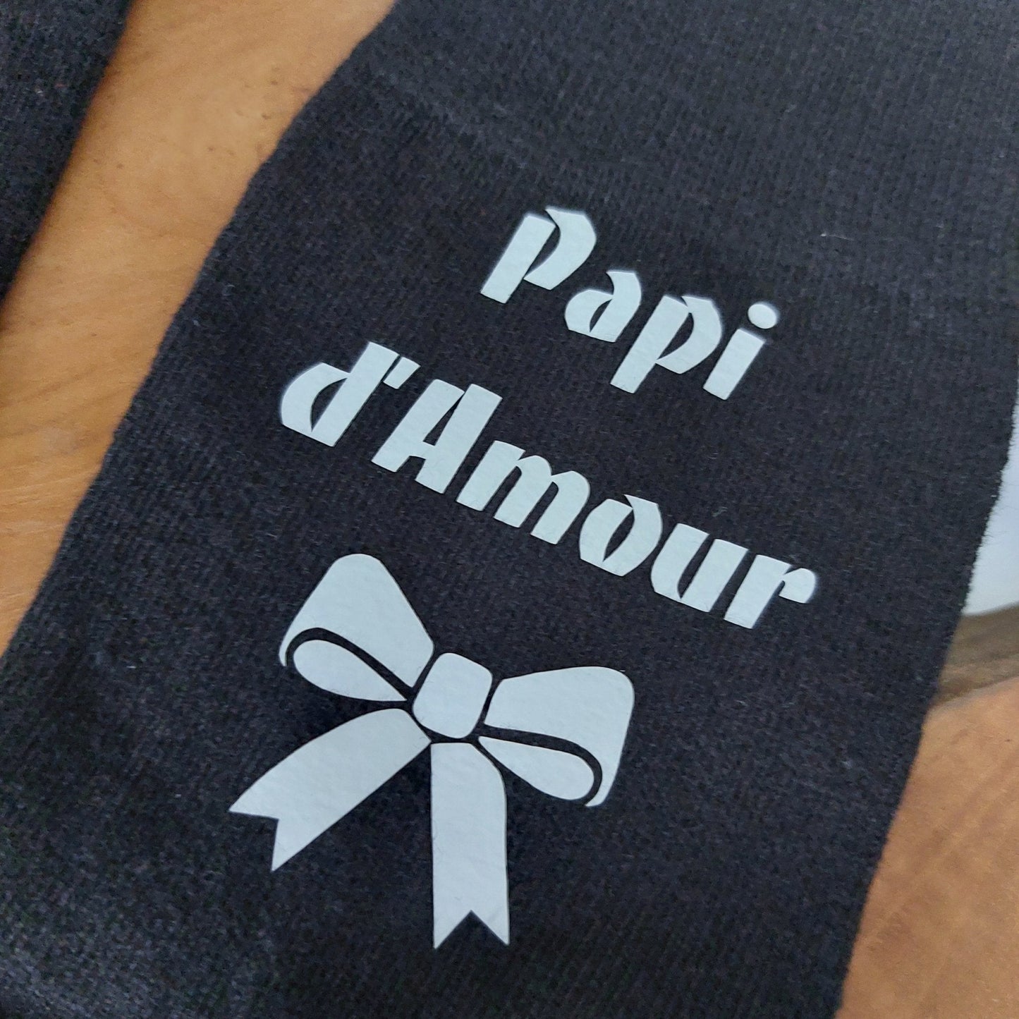 noel - Chaussettes Super Papa / Papi - Bichette Créa