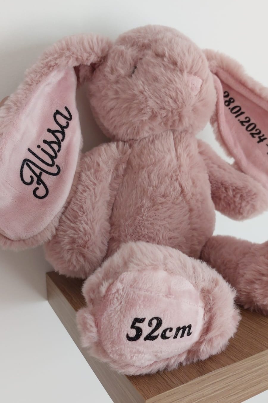 Enfants / Naissance - Doudou lapin naissance - Bichette Créa