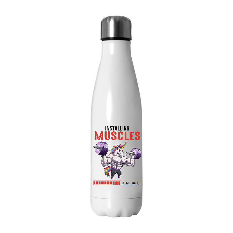 Vaisselle / Apéros - Gourde Licorne muscu - Bichette Créa