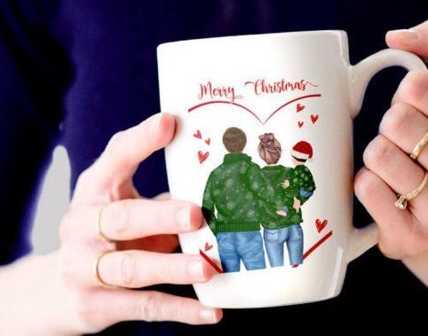 noel - Mug Famille Noël - Bichette Créa