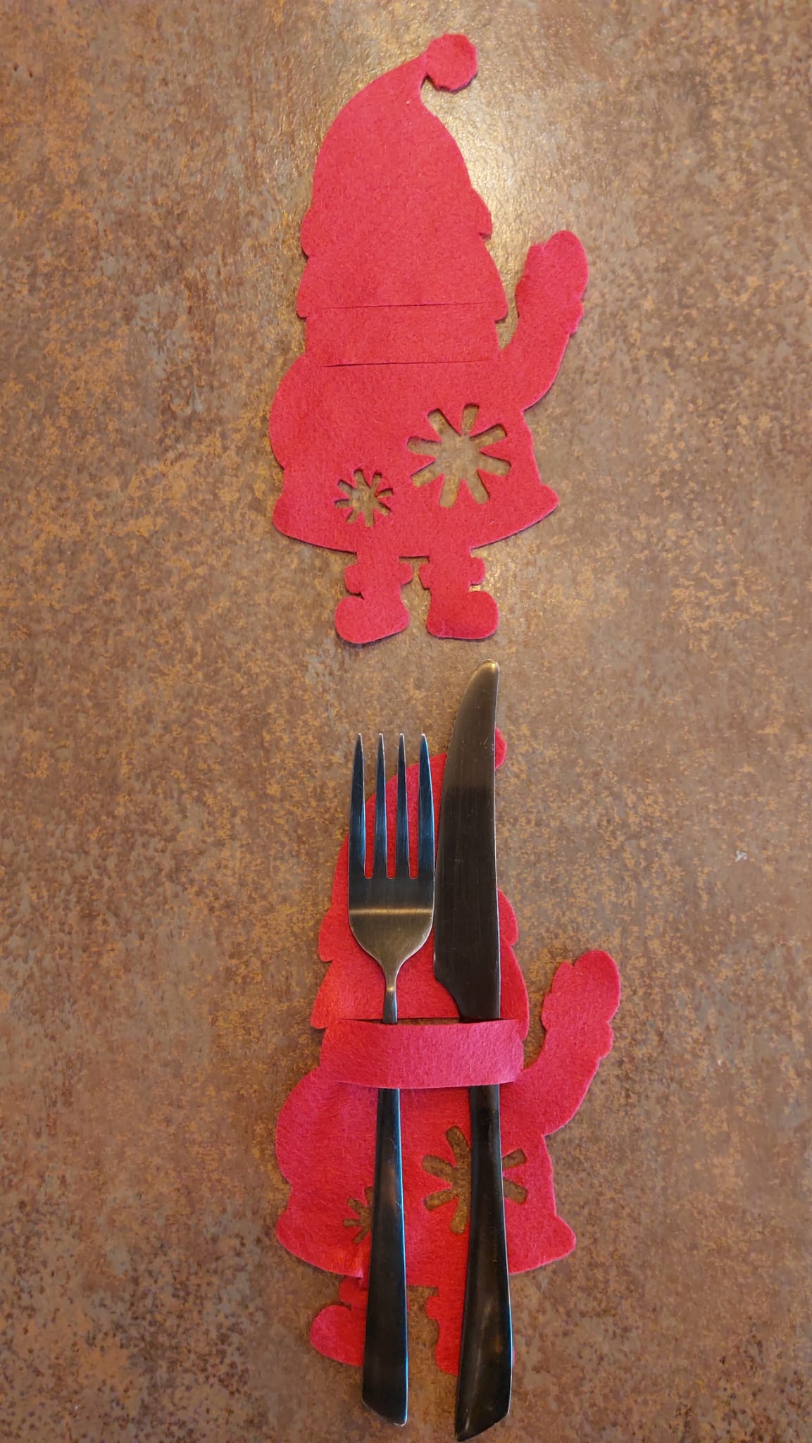- Porte couvert en feutrine - Bichette Créa