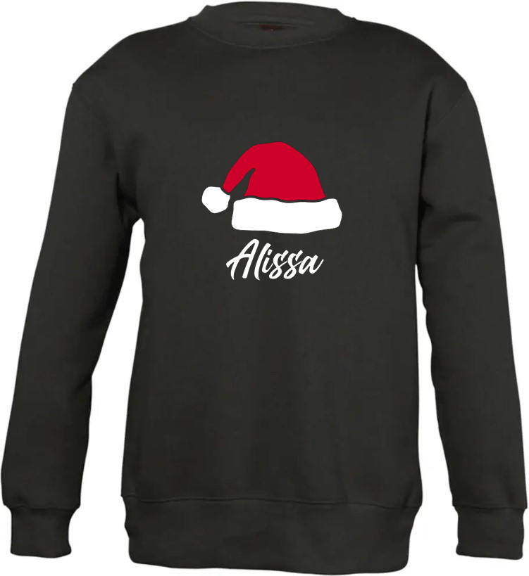 noel - Sweat Noël enfant prénom - Bichette Créa