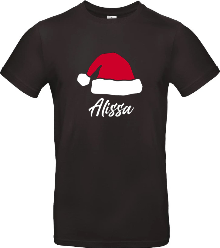noel - Tee - shirt Noël enfant prénom - Bichette Créa