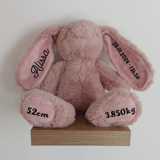 Enfants / Naissance - Doudou lapin naissance - Bichette Créa