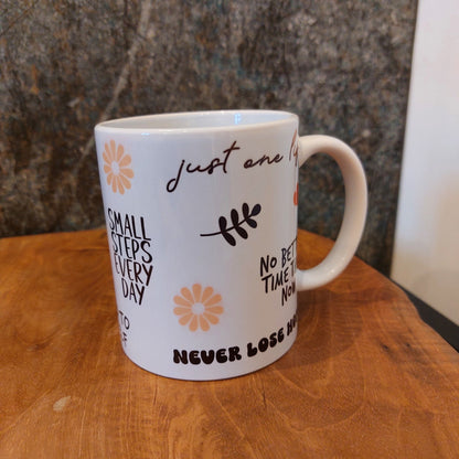 Vaisselle / Apéros - 🌟☕ Mug "Pensées Positives : Éveillez Votre Joie Intérieure" ☕🌟 - Bichette Créa