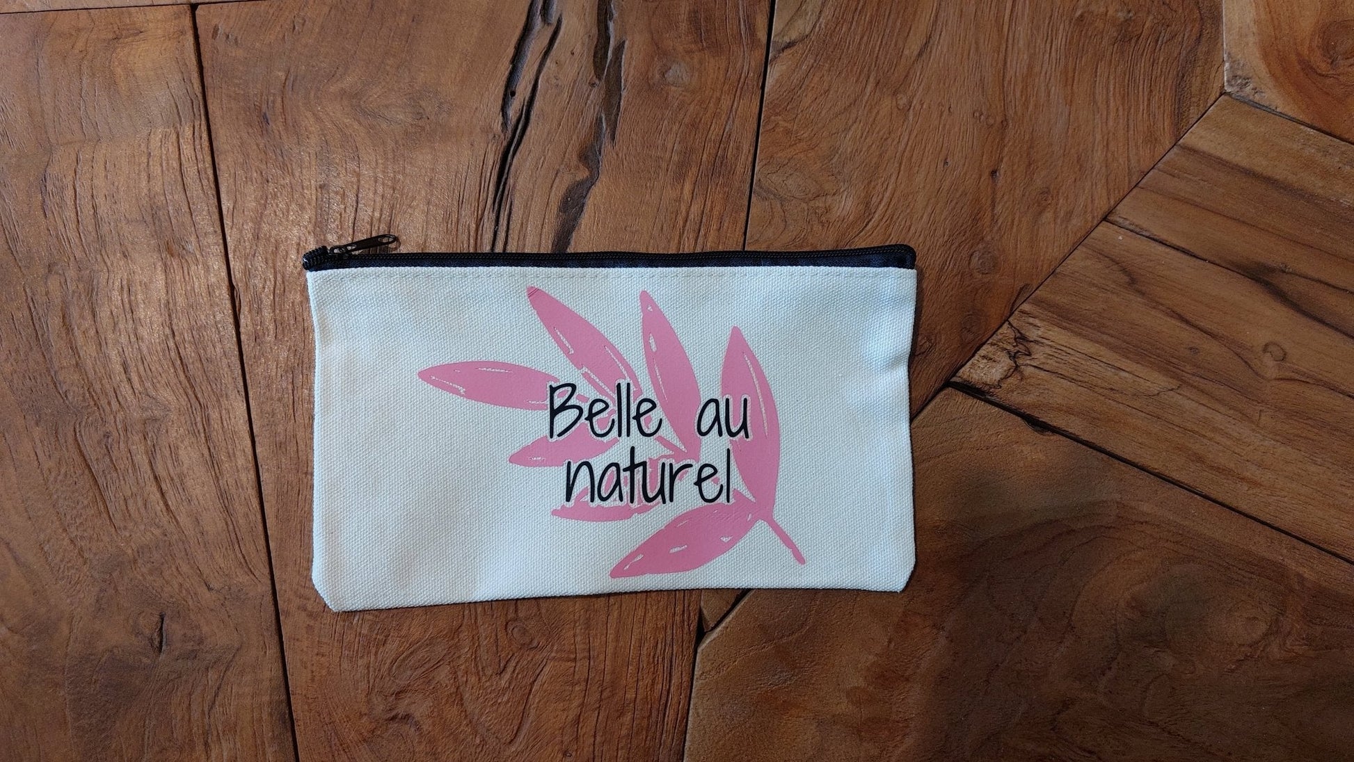 Tote - Bag et Pochette - Pochette "Belle au Naturel" - Bichette Créa