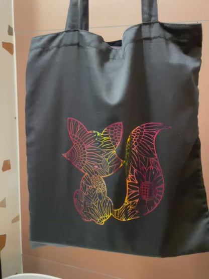 Tote Bag Animal Mandala